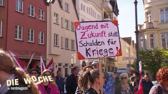 Demo zum Tag der Arbeit. © Screenshot 