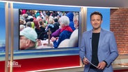 Jan Starkebaum moderiert Hallo Niedersachsen. © Screenshot 