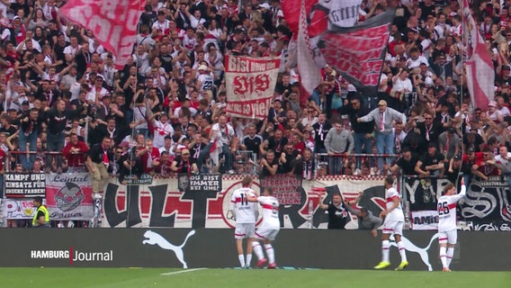 Fußball-Spielszene. © Screenshot 