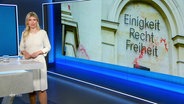 Bibiana Barth moderiert NDR Info © Screenshot 
