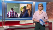 Moderatorin Kathrin Kampmann © Screenshot 