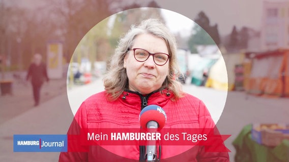 Ulrike Götz kürt ihren Hamburger des Tages. © Screenshot 
