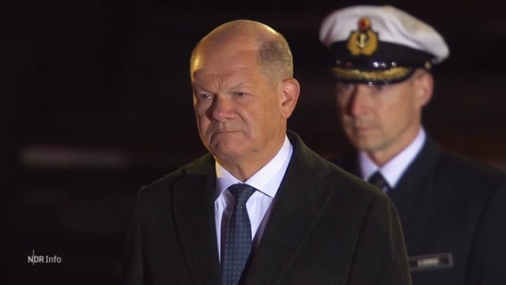 Der scheidende Bundeskanzler Olaf Scholz © Screenshot 