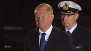 Der scheidende Bundeskanzler Olaf Scholz © Screenshot 