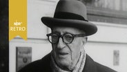 Filmkomponist Oscar Straus bei einem Hamburg-Besuch. © Screenshot 