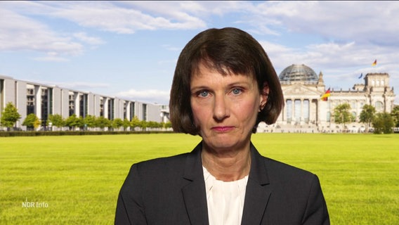 Katharina Seiler berichtet aus Berlin. © Screenshot 