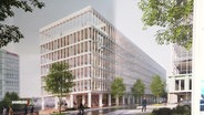 Der Siegerentwurf für die neue MSC-Zentrale in Hamburg. © Screenshot 