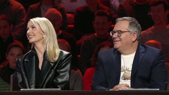 Lena Gercke und Elton. © Screenshot 