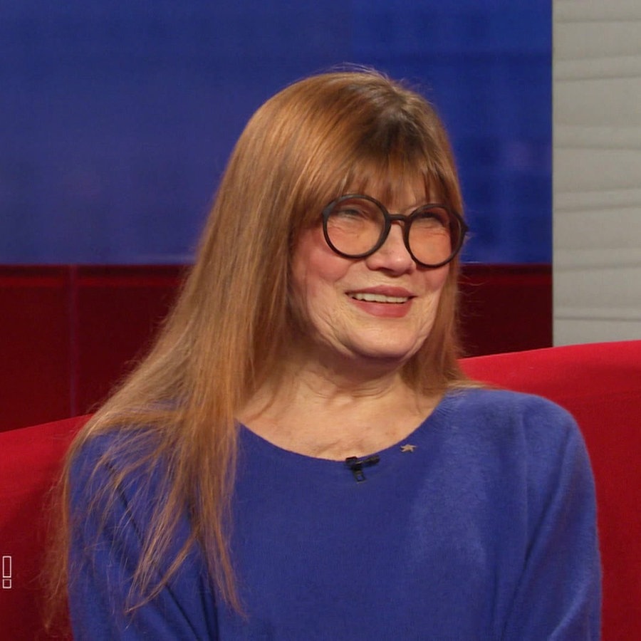 Katja Ebstein zu Gast auf dem Roten Sofa © Screenshot 