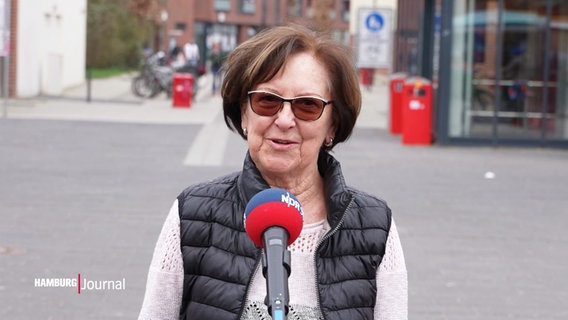 Helga Ernst aus Bramfeld. © Screenshot 