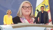 Marie-Luise Bram und Christopher Scheffelmeier moderieren das Schleswig-Holstein Magazin um 19:30 Uhr. © Screenshot 