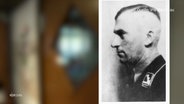 Eine Fotografie zeigt den SS-Mann Erich Gust © Screenshot 