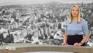 Alexandra Bauer moderiert das Schleswig-Holstein Magazin um 18 Uhr. © Screenshot 