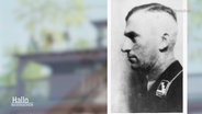 Eine Fotografie zeigt den SS-Mann Erich Gust © Screenshot 