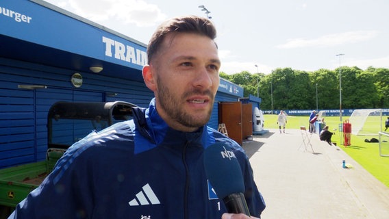 HSV-Torwart Daniel Heuer Fernandes © Screenshot 