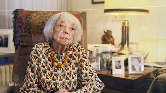 Die Holocaust-Überlebende Margot Friedländer © Screenshot 