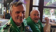 Anhänger des SV Werder Bremen im Interview © Screenshot 