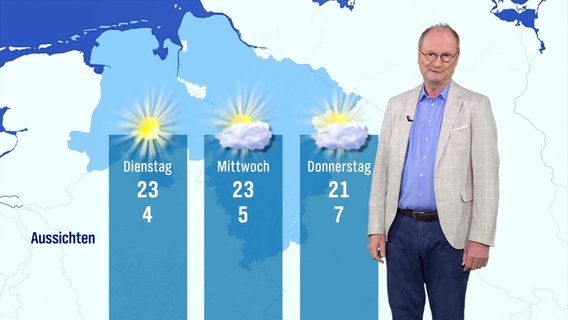 Sven Plöger moderiert das Wetter. © Screenshot 