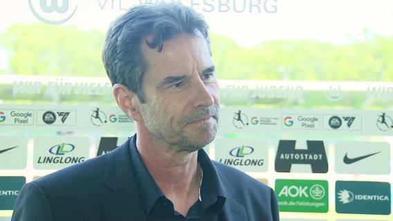Ralf Kellermann, Direktor Frauenfußball beim VfL Wolfsburg © Screenshot 