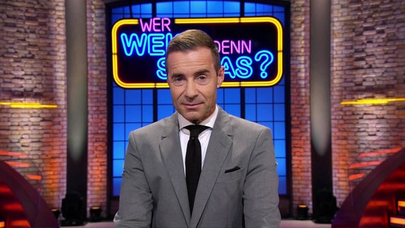 Moderator Kai Pflaume © Screenshot 