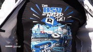 Das Aufstieg-T-Shirt des HSV. © Screenshot 