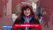 Traute Schoop kürt ihre Hamburger des Tages. © Screenshot 
