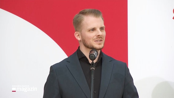 Tim Klüssendorf, SPD. © Screenshot 