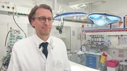 Prof. Dr. Martin Jordan, Leiter der Unfallchirurgie, Universitätsmedizin Greifswald © Screenshot 