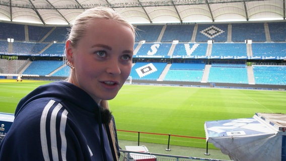 HSV Mittelfeldspielerin Mia Büchele © Screenshot 