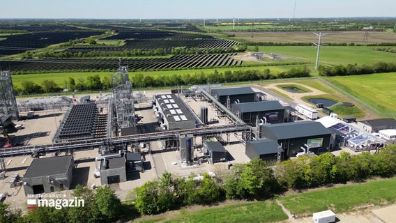 Eine E-Methanol-Anlage in Dänemark. © Screenshot 