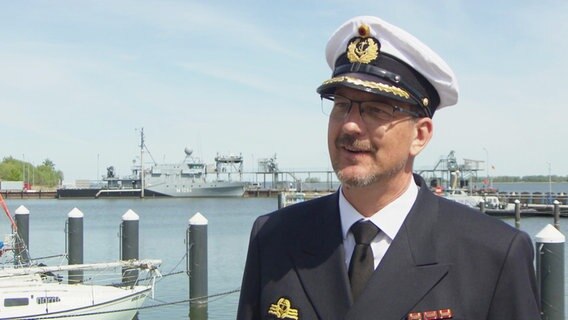 Matthias Braband, neuer Kommandeur der Marinetechnikschule Parow. © Screenshot 