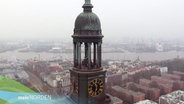 Die Michaeliskirche in Hamburg.  