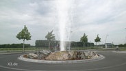 So könnte der Geysir aussehen.  