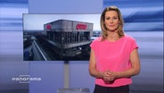 Panorama vom 21.06.2018 mit Moderatorin Anja Reschke.  