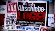 Die "Bild" titelt: "Die große Abschiedelüge"  