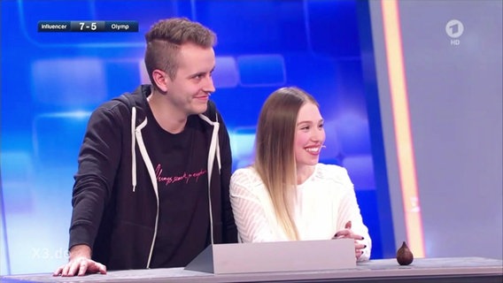 Youtube-Stars Julian und Bianca Claßen (Bibbi).  