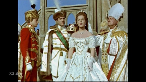 Archivbild aus dem Film "Sissi - Schicksalsjahre einer Kaiserin" mit Romy Schneider  