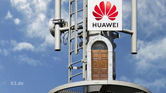 Huawei - 5G Sendemast.  