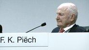 Ferdinand Piëch bei der VW-Hauptversammlung am 30. Mai 2017.  