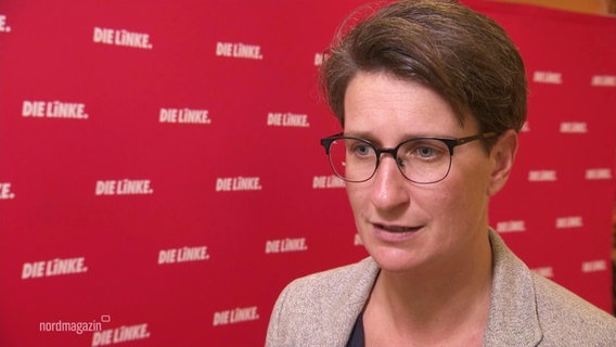 Linken-Landeschefin Wenke Brüdgam im Interview.  