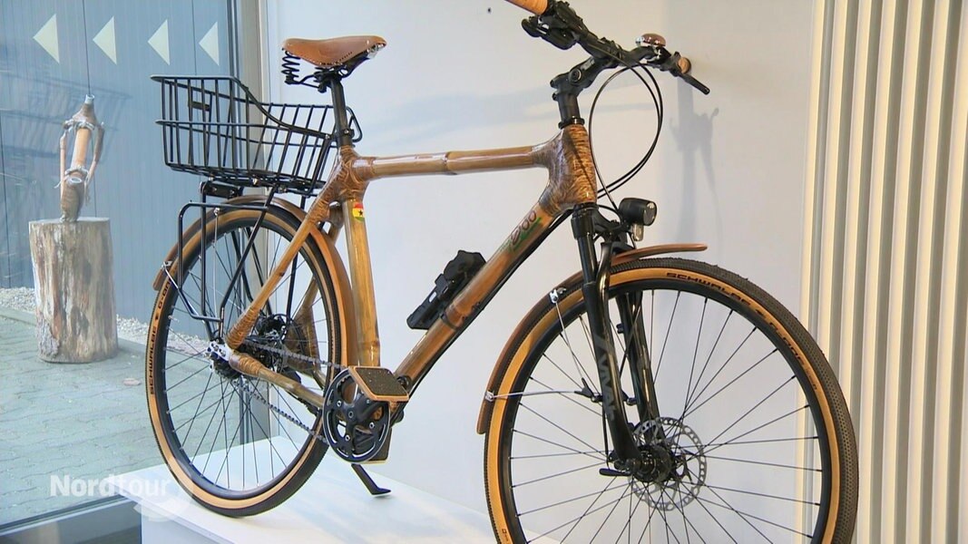 fahrrad mit bambusrahmen
