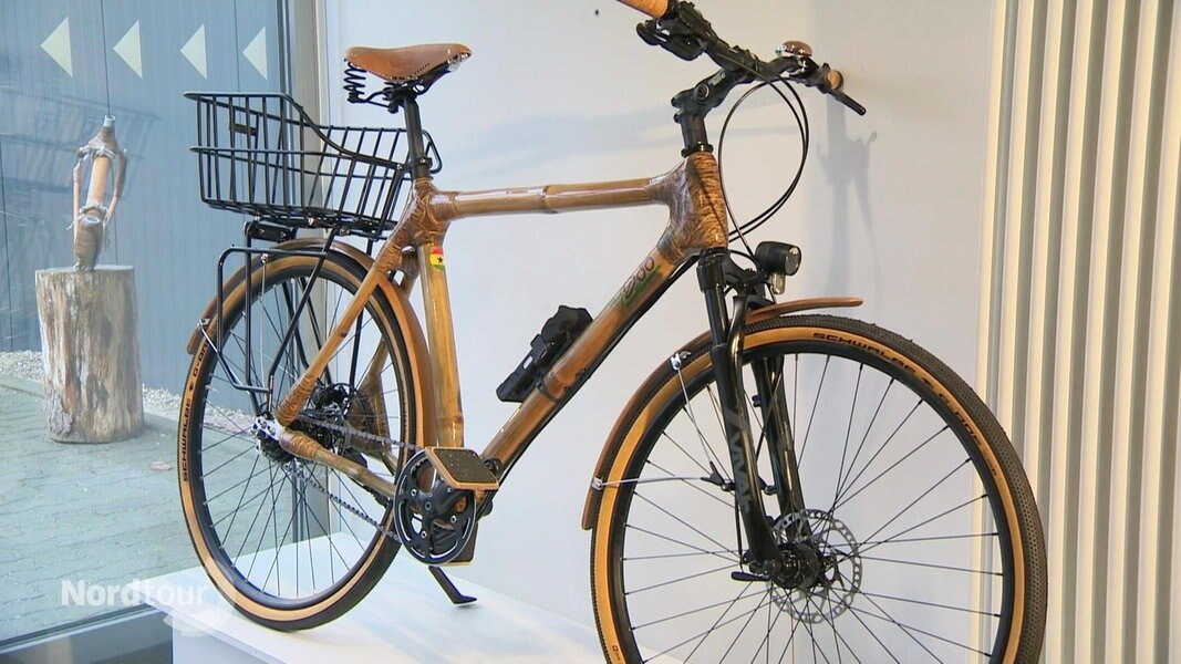 fahrrad mit bambusrahmen