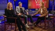 Petra Nadolny als Trixi Dübel bei VIP-Inside im Interview mit Judith Richter und Jonas Hien  