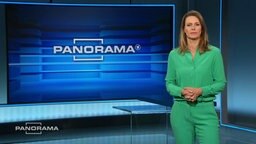 Anja Reschke moderiert Panorama.  