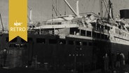 Passagierschiff "Pasteur" im Dock in der Werft in Bremen  