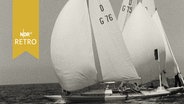 Segelschiffe bei Regatta auf der Ostsee  