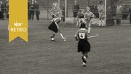 Hockeyspielerinnen in Aktion  
