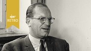 Rolf Stödter als Präsident des Kongresses der International Law Association (ILA) 1960 in Hamburg im Interview  