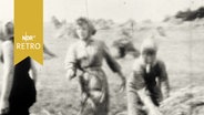 Frauen bei der Heuernte in einer LPG 1960  