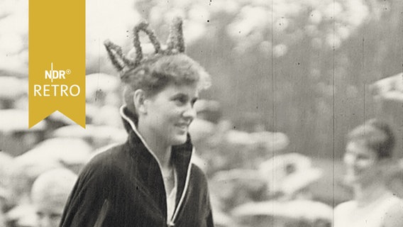 Die Heidekönigin 1960 in Schneverdingen  